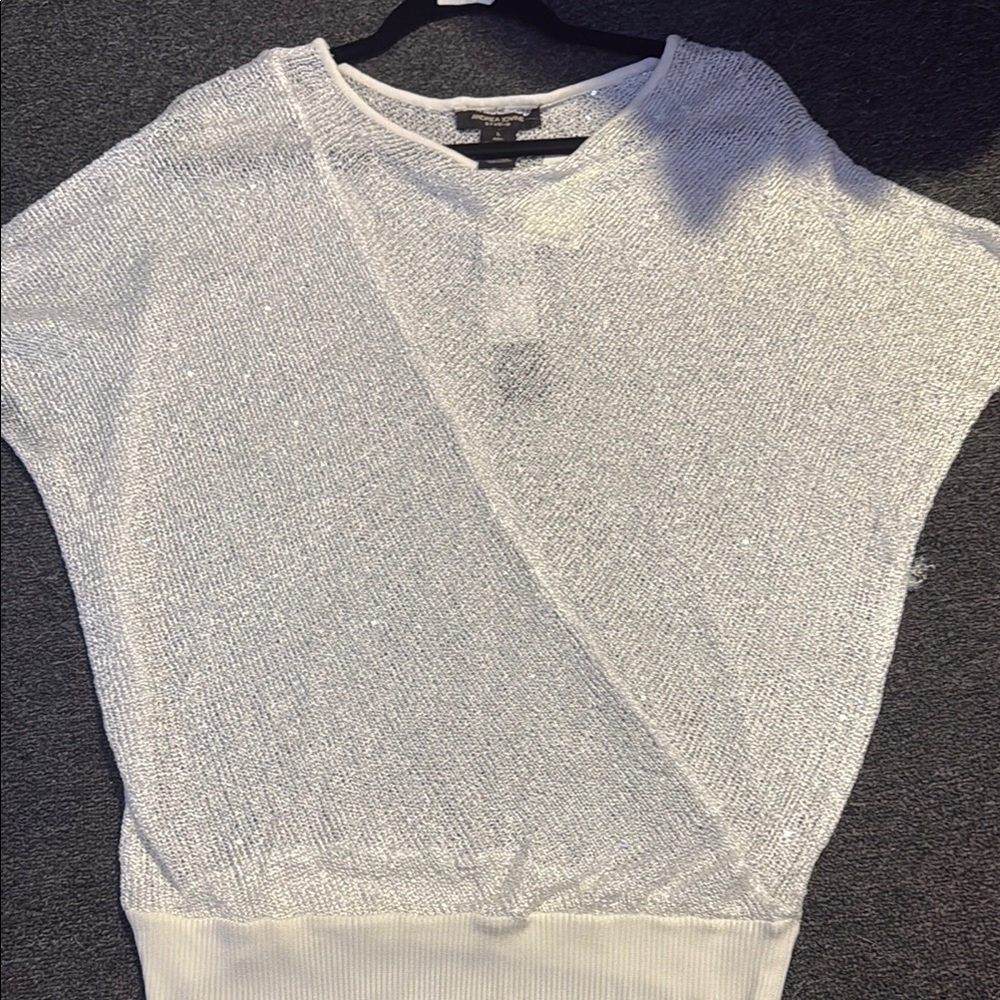 Silver Shimmer Women's Top
